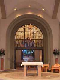 church foyer and interior painting
